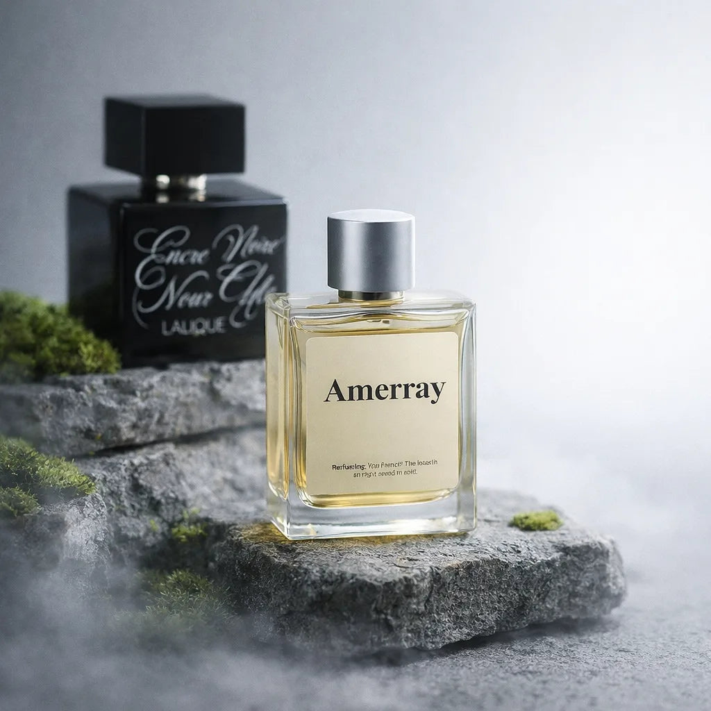 Parfum femme inspiré de Encre Noir Pour Elle Lalique - Amerray Maroc