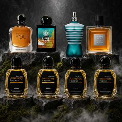 Pack 4 Parfums Homme Amerray N°16 – 4 x 50 ml