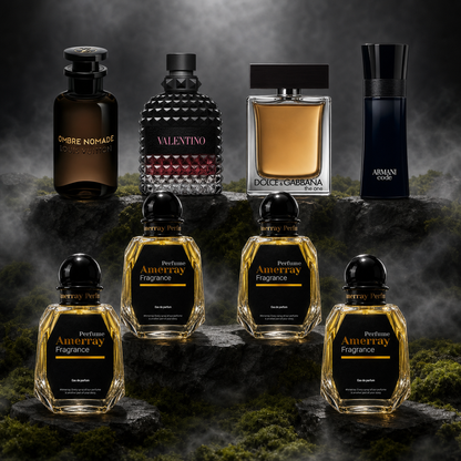 Pack 4 Parfums Homme Amerray N°19 – 4 x 50 ml