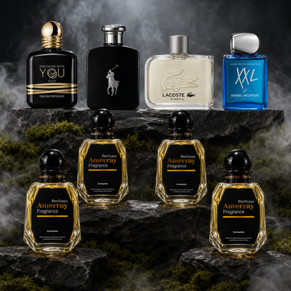 Pack 4 Parfums Homme Amerray N°14 – 4 x 50 ml
