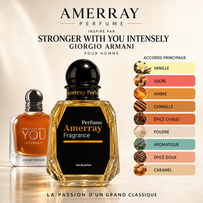 Pack 4 Parfums Homme Amerray N°18 – 4 x 50 ml