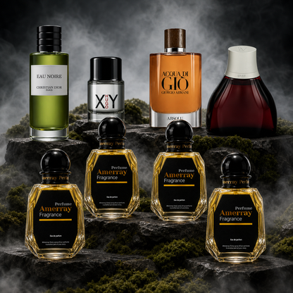 Pack 4 Parfums Homme Amerray N°13 – 4 x 50 ml