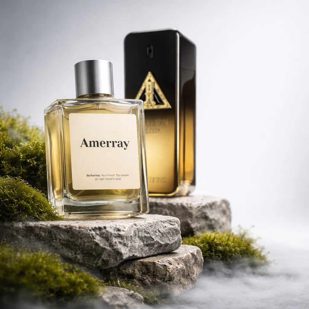 Flacon du parfum inspiré de 1 Million Night Elixir de Rabanne – Amerray Maroc