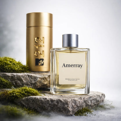 Flacon du parfum inspiré de 212 Men MTV de Carolina Herrera – Amerray Maroc