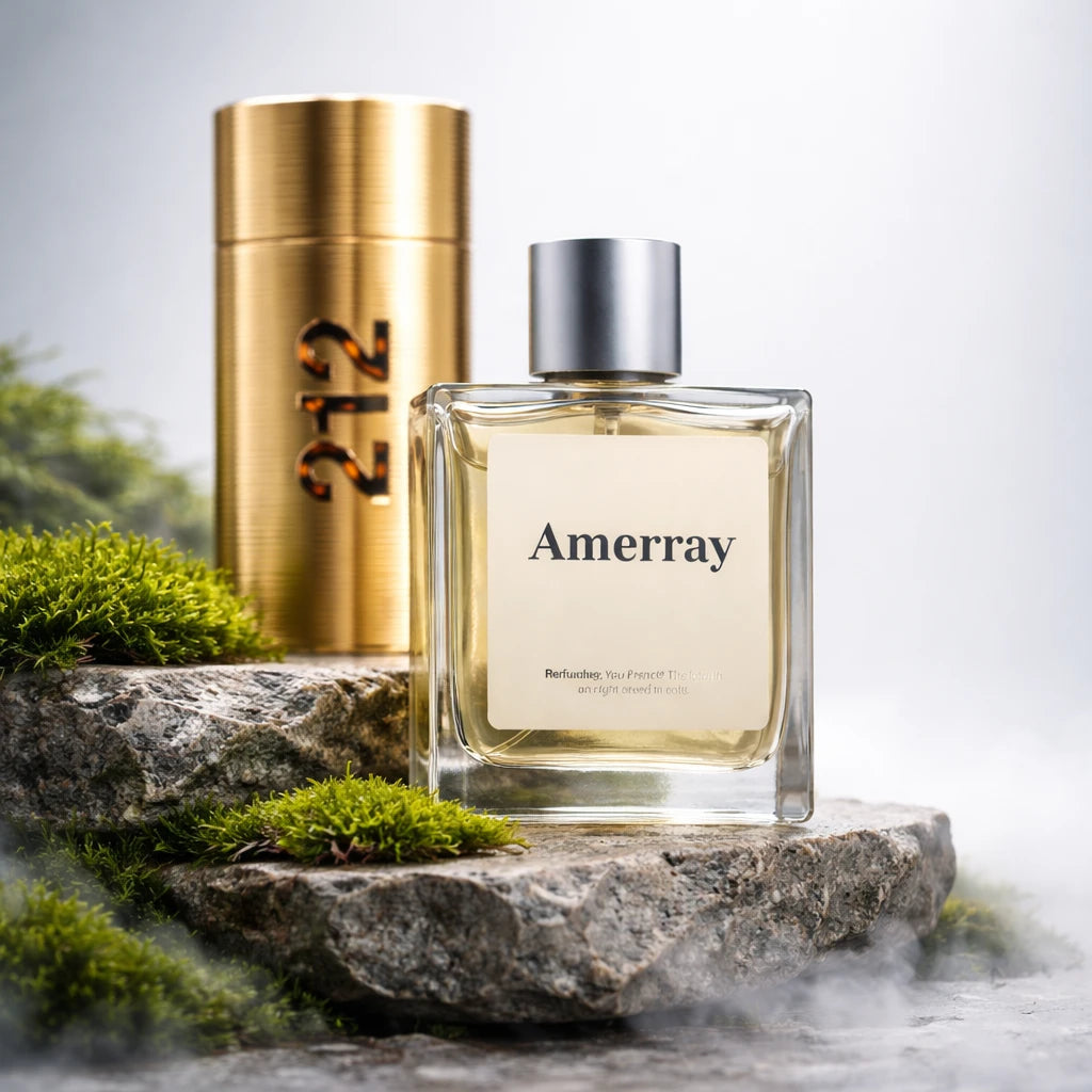 Flacon du parfum inspiré de 212 Men Parfum de Carolina Herrera – Amerray Maroc