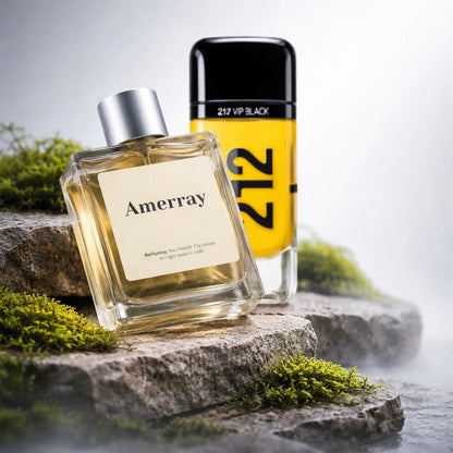 Flacon du parfum inspiré de 212 VIP Black Cab de Carolina Herrera – Amerray Maroc