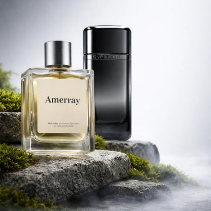 Flacon du parfum inspiré de 212 VIP Black Elixir de Carolina Herrera – Amerray Maroc