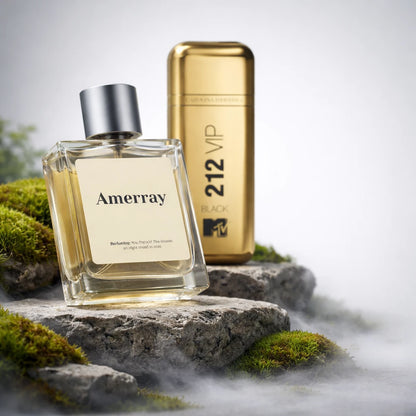 Flacon du parfum inspiré de 212 VIP Black MTV de Carolina Herrera – Amerray Maroc