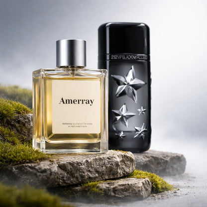 Flacon du parfum inspiré de 212 VIP Black NY Rodeo de Carolina Herrera – Amerray Maroc
