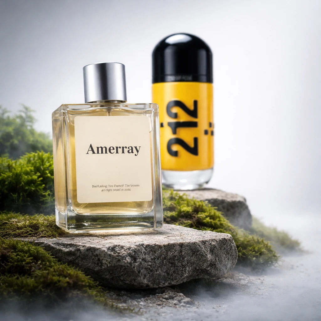 Flacon du parfum inspiré de 212 VIP Rosé Cab de Carolina Herrera – Amerray Maroc