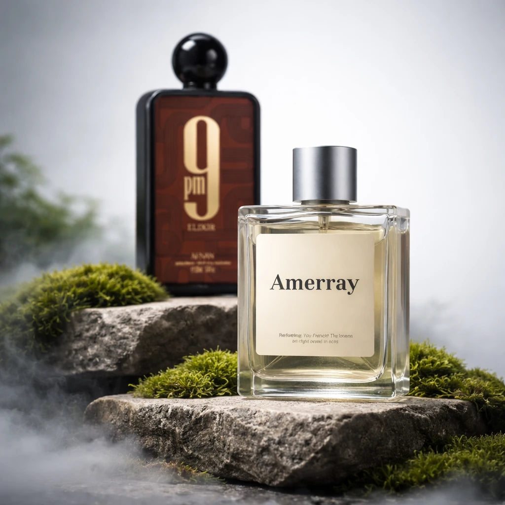 Flacon du parfum inspiré de 9PM Elixir de Afnan – Amerray Maroc