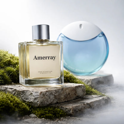 Bouteille du parfum AMERRAY Inspired By A Drop d'Issey Eau de Parfum Fraiche, inspiré de Issey Miyake - Maroc
