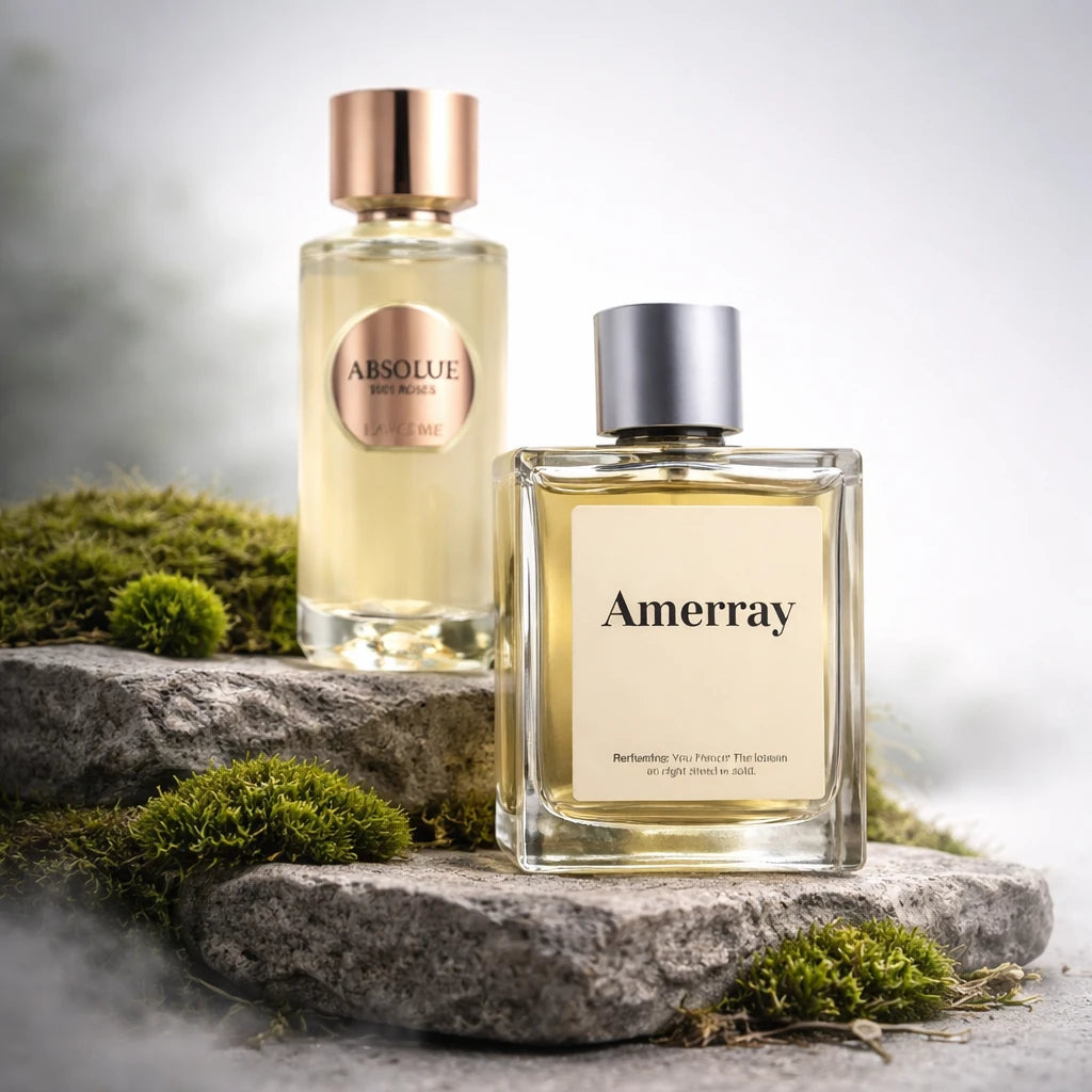 Bouteille du parfum AMERRAY Inspired By Absolue 1001 Roses, inspiré de Lancôme - Maroc