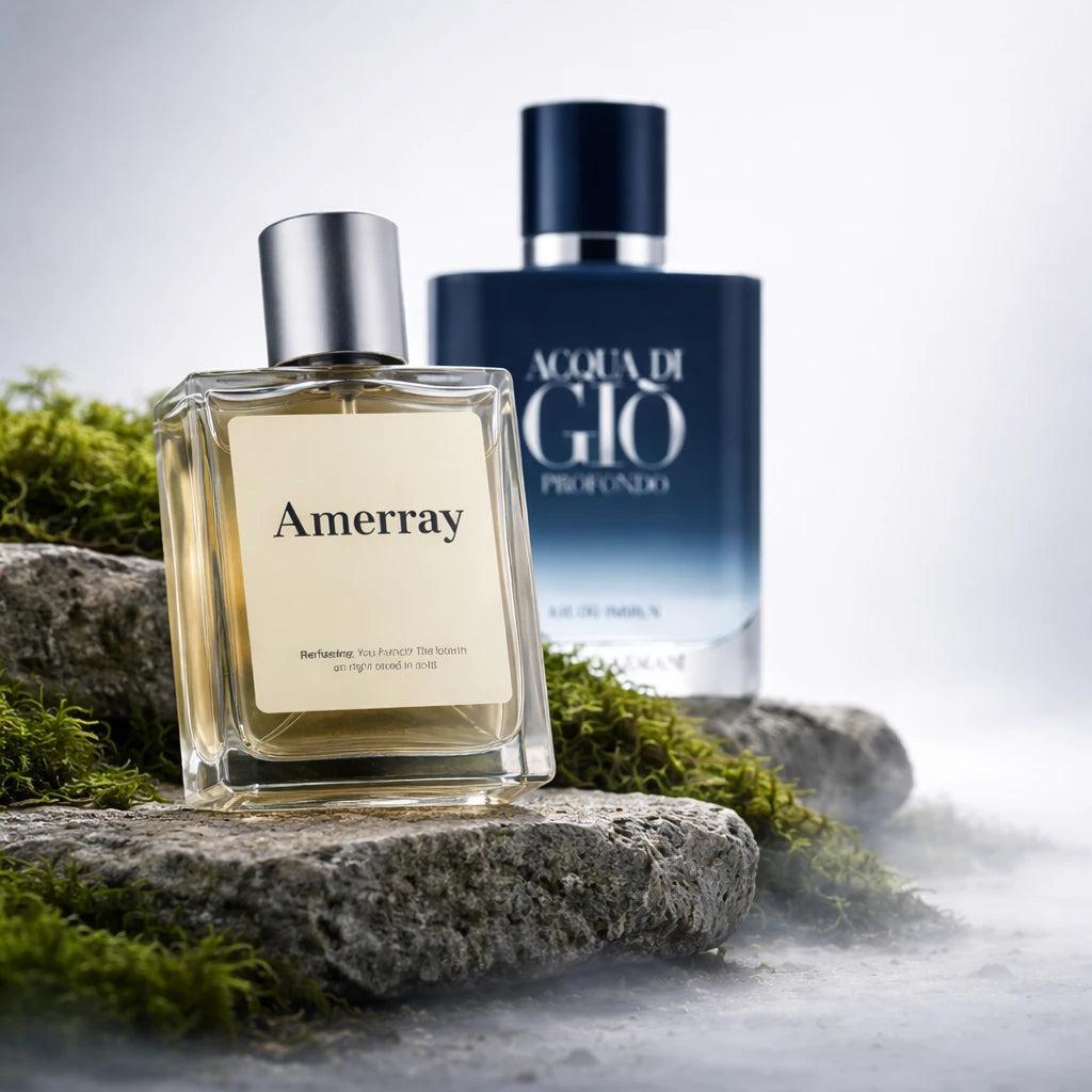 Flacon du parfum inspiré de Acqua di Giò Profondo Eau de Parfum (2024) de Giorgio Armani – Amerray Maroc