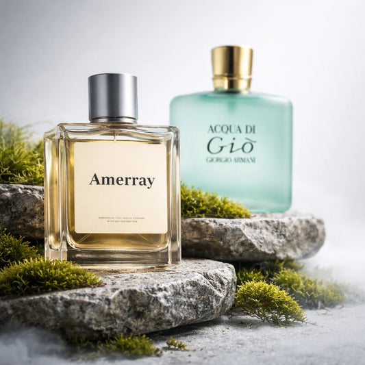 Flacon du parfum AMERRAY Inspired By Acqua di Gio Giorgio, inspiration Giorgio Armani - Maroc