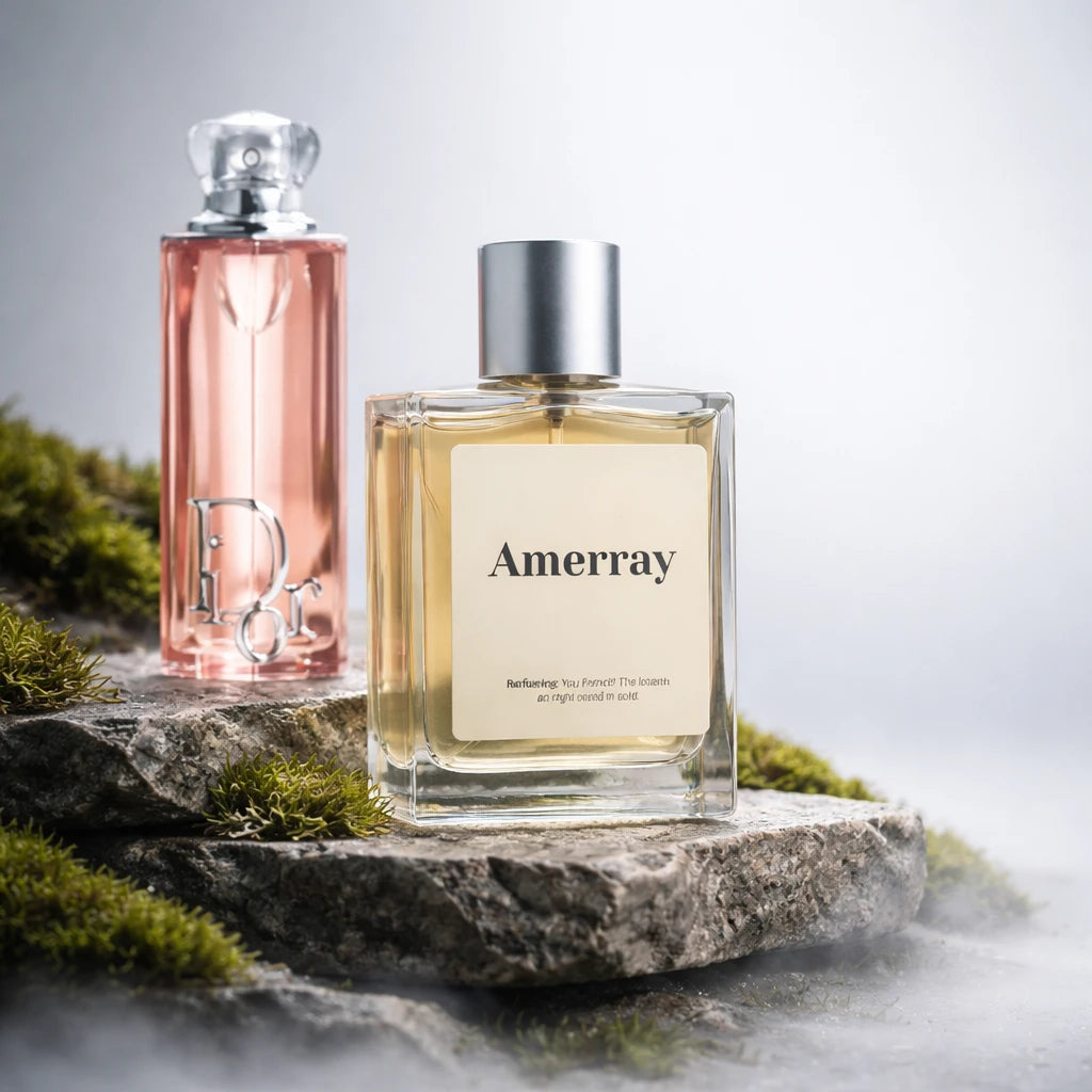 Flacon du parfum AMERRAY Inspired By Addict Peachy Glow Eau de Parfum, inspiration Dior - Maroc