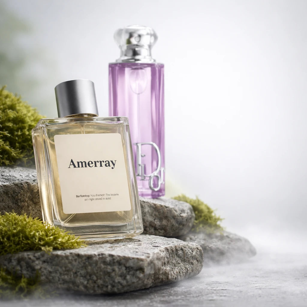 Bouteille du parfum AMERRAY Inspired By Addict Purple Glow Eau De Parfum, inspiré de Dior - Maroc