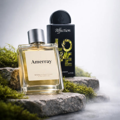 Bouteille du parfum AMERRAY Inspired By Affection, inspiré de Lattafa Perfumes - Maroc