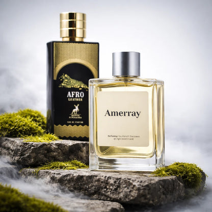 Flacon du parfum inspiré de Afro Leather de Maison Alhambra – Amerray Maroc