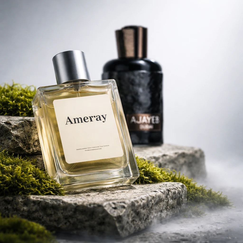 Flacon du parfum inspiré de Ajayeb Dubai de Lattafa Perfumes – Amerray Maroc