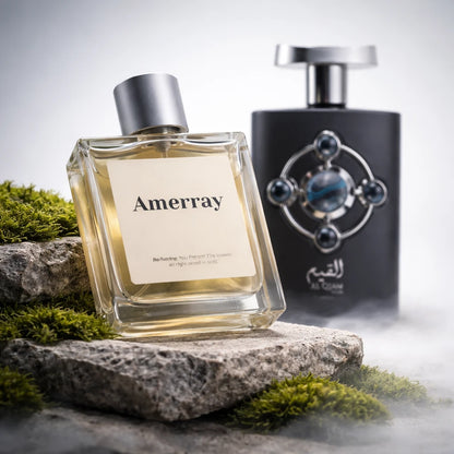 Parfum Inspired By Al Qiam Silver de la maison AMERRAY, inspiration Lattafa Perfumes - Maroc
