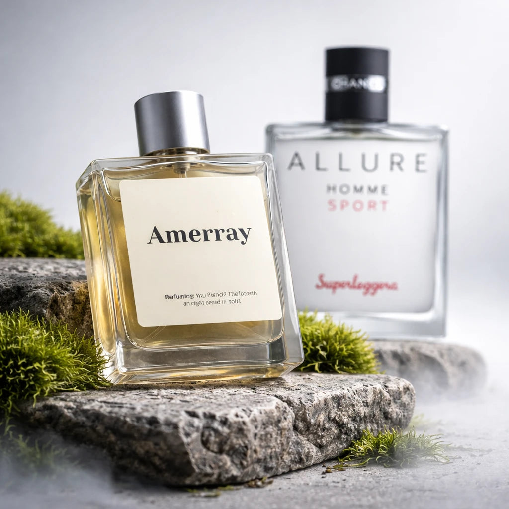 Parfum Inspired By Allure Homme Sport Superleggera de la maison AMERRAY, inspiration Chanel - Maroc