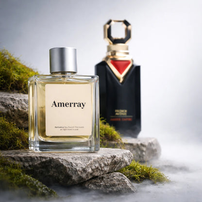 Bouteille du parfum AMERRAY Inspired By Amber Empire, inspiré de French Avenue - Maroc
