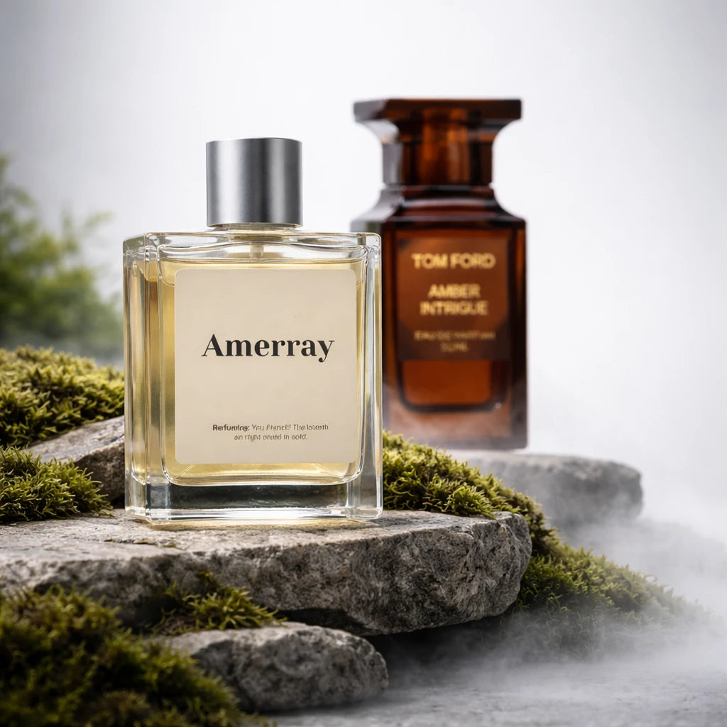 Flacon du parfum inspiré de Amber Intrigue de TOM FORD – Amerray Maroc