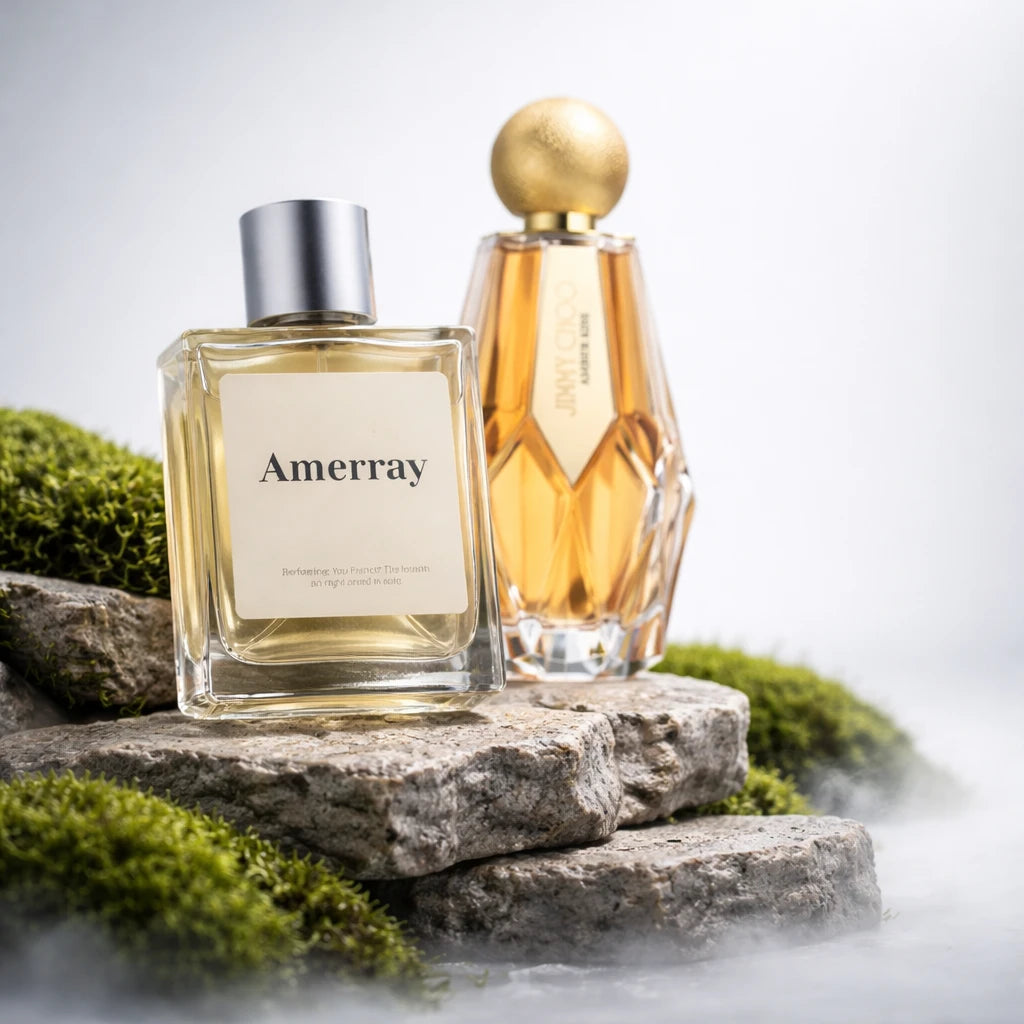 Flacon du parfum inspiré de Amber Kiss de Jimmy Choo – Amerray Maroc