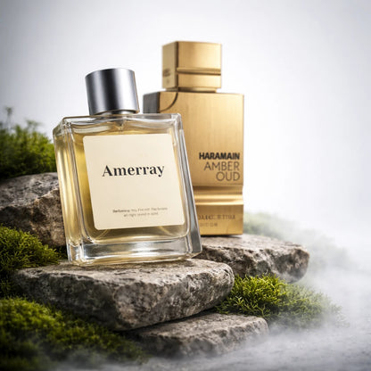 Parfum Inspired By Amber Oud de la maison AMERRAY, inspiration Al Haramain - Maroc