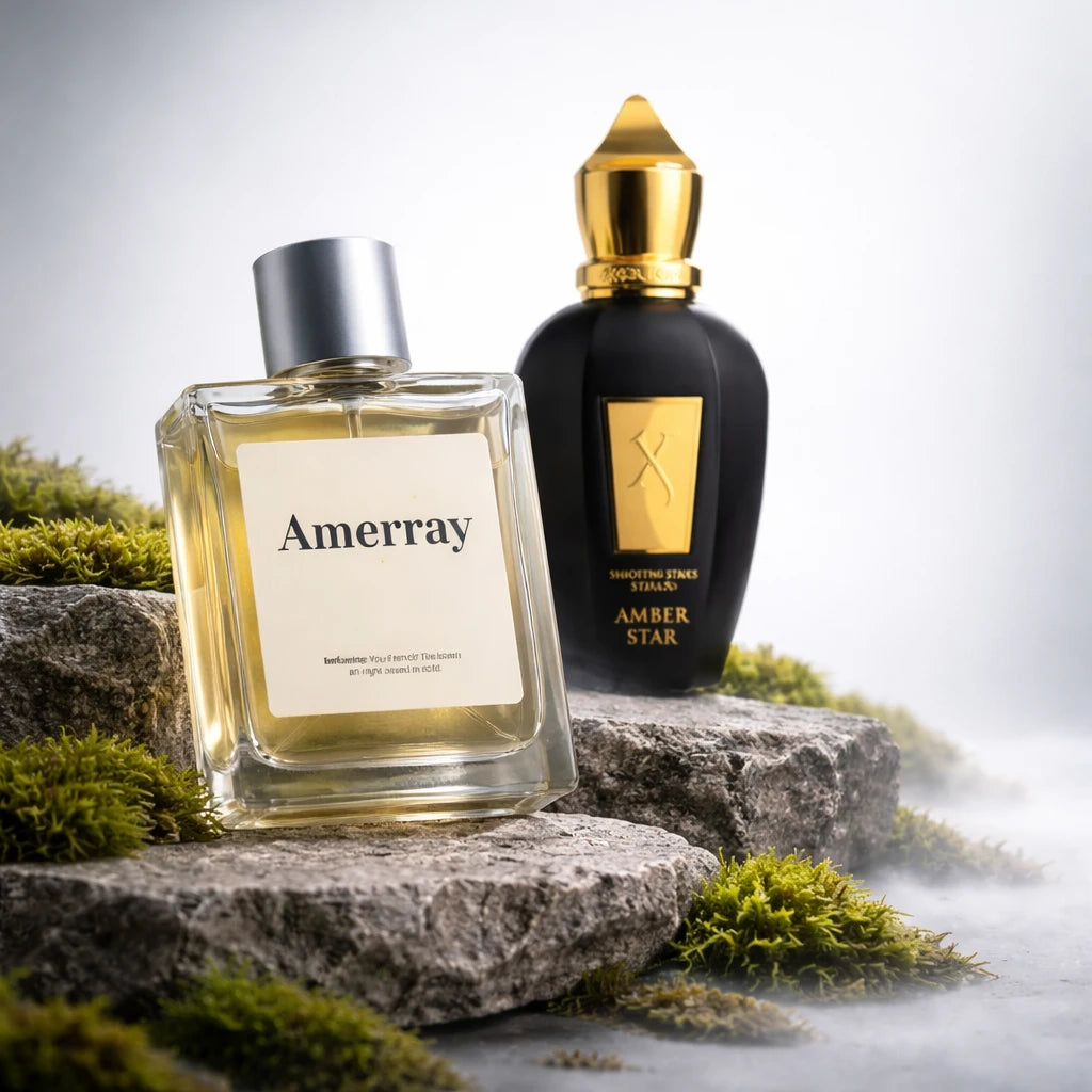 Flacon du parfum inspiré de Amber Star de Xerjoff – Amerray Maroc
