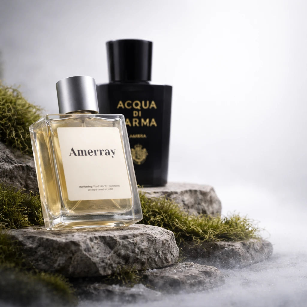 Flacon du parfum inspiré de Ambra Eau de Parfum de Acqua di Parma – Amerray Maroc