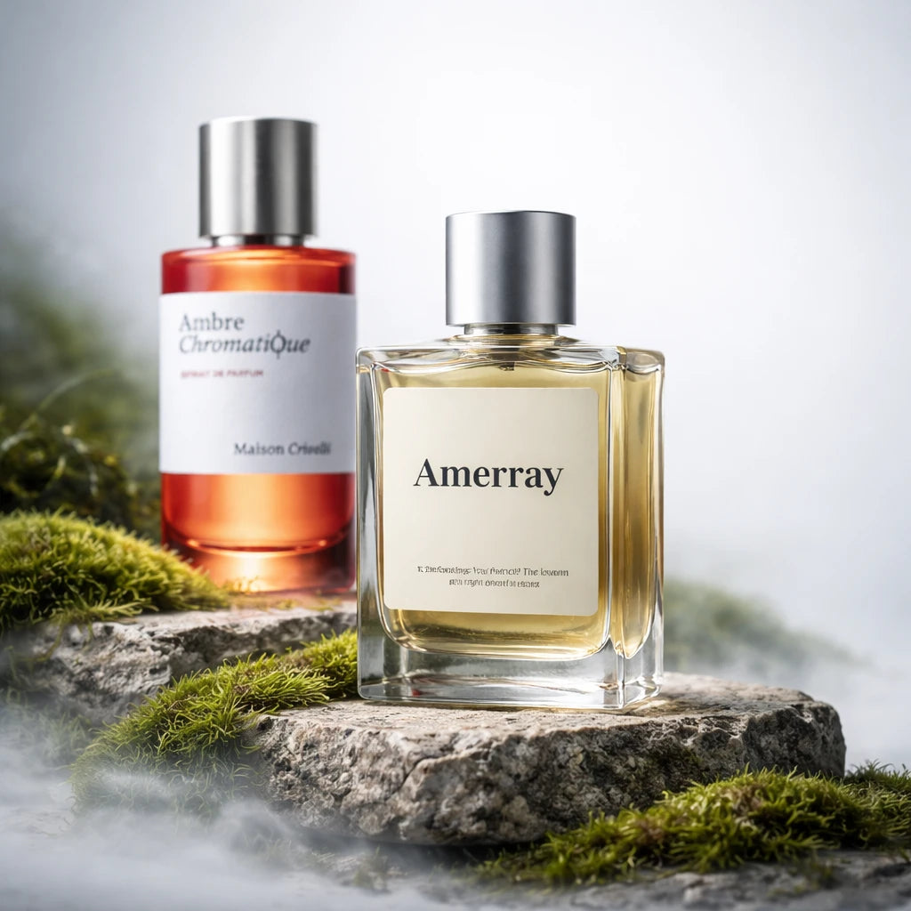 Flacon du parfum inspiré de Ambre Chromatique de Maison Crivelli – Amerray Maroc