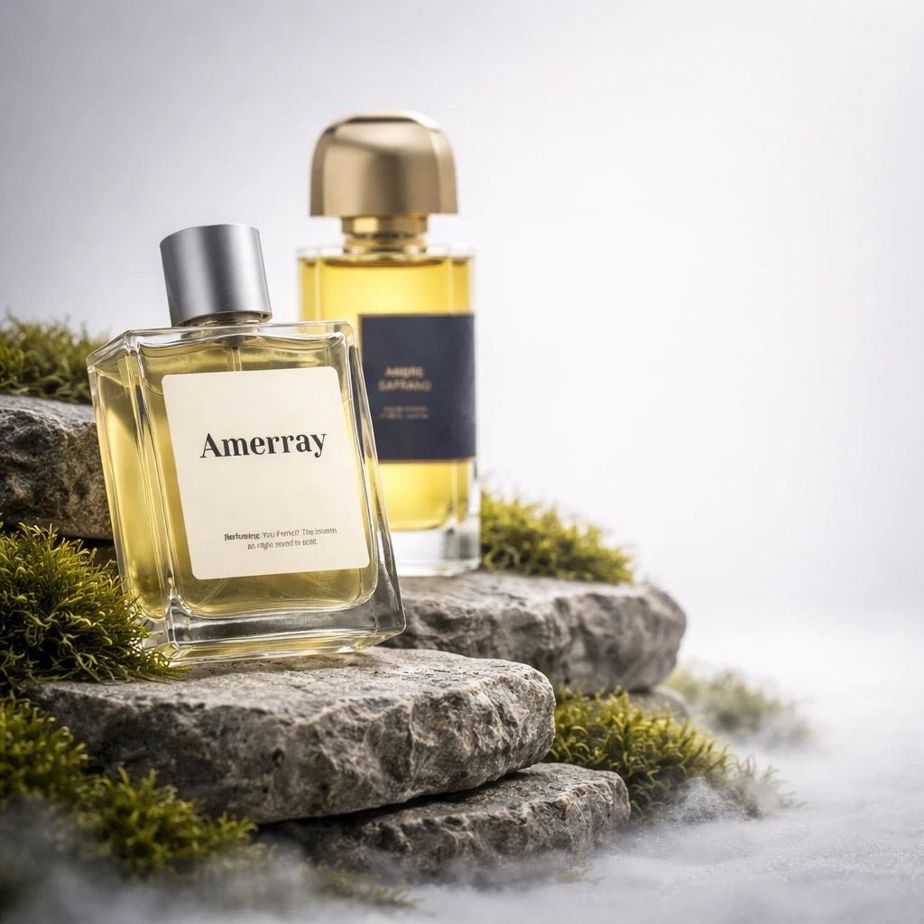 Parfum Inspired By Ambre Safrano de la maison AMERRAY, inspiration BDK Parfums - Maroc