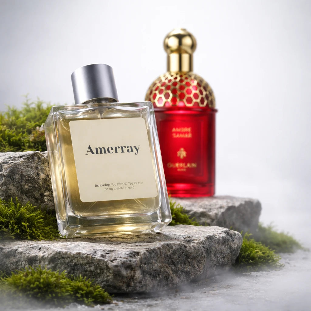 Flacon du parfum inspiré de Ambre Samar de Guerlain – Amerray Maroc