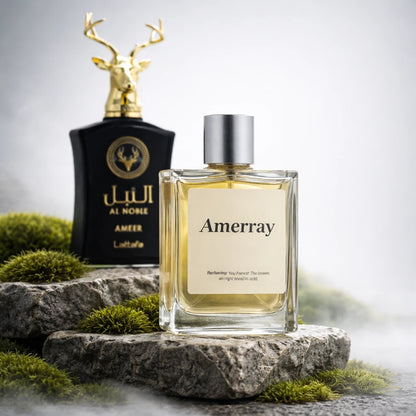 Flacon du parfum inspiré de Ameer de Lattafa Perfumes – Amerray Maroc