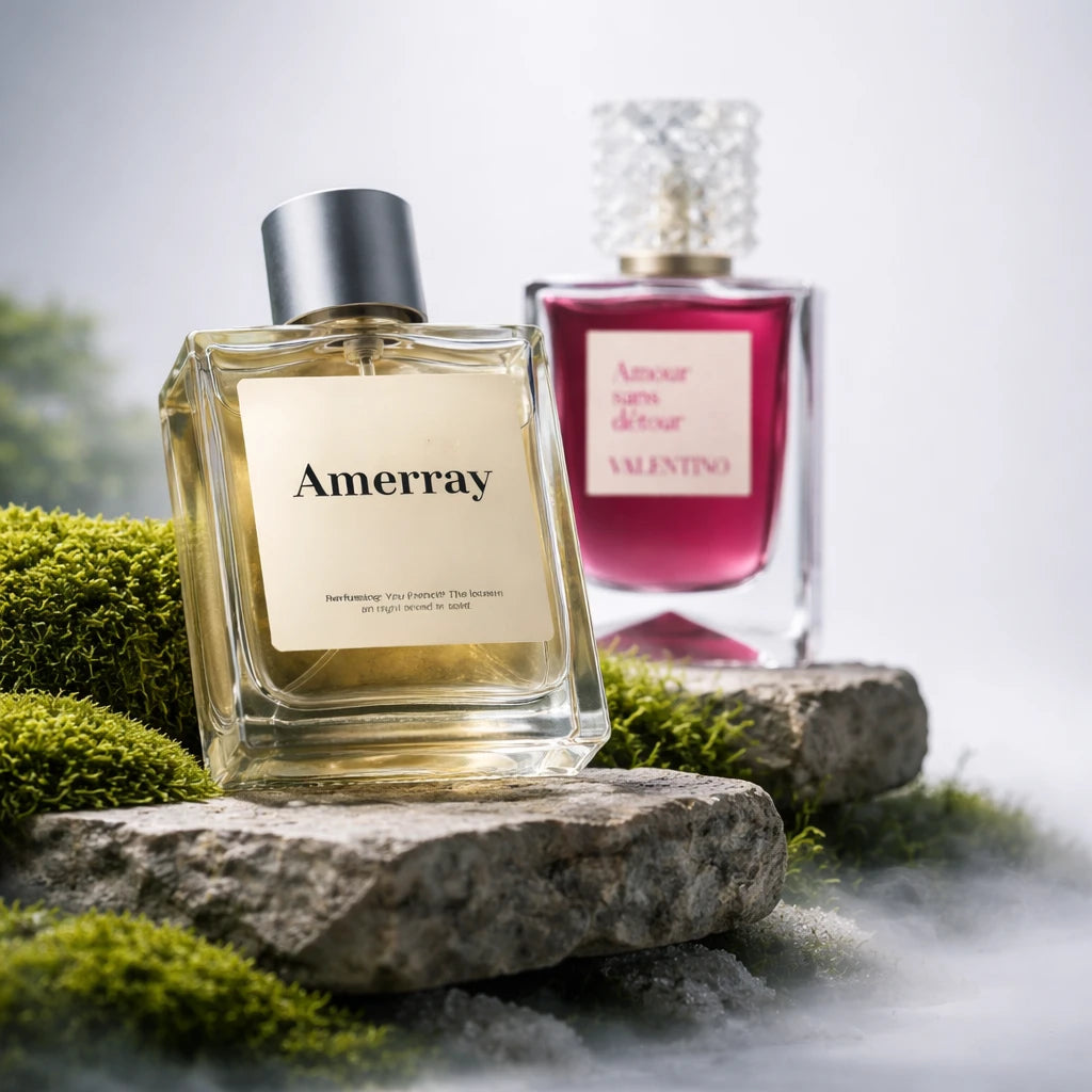 Flacon du parfum inspiré de Amour Sans Detour de Valentino – Amerray Maroc