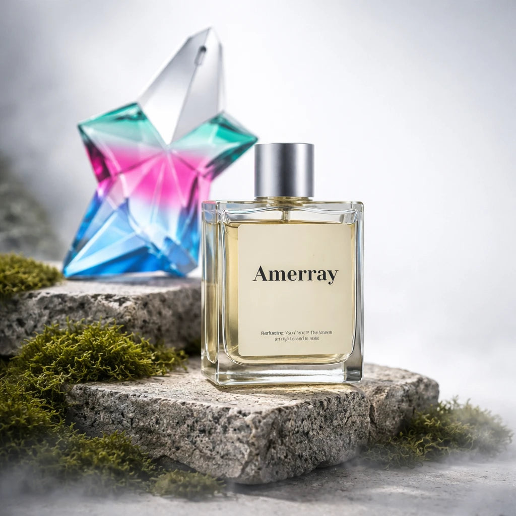 Bouteille du parfum AMERRAY Inspired By Angel Iced Star, inspiré de Mugler - Maroc