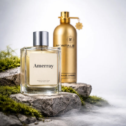 Flacon du parfum inspiré de Aoud Ambre de Montale – Amerray Maroc