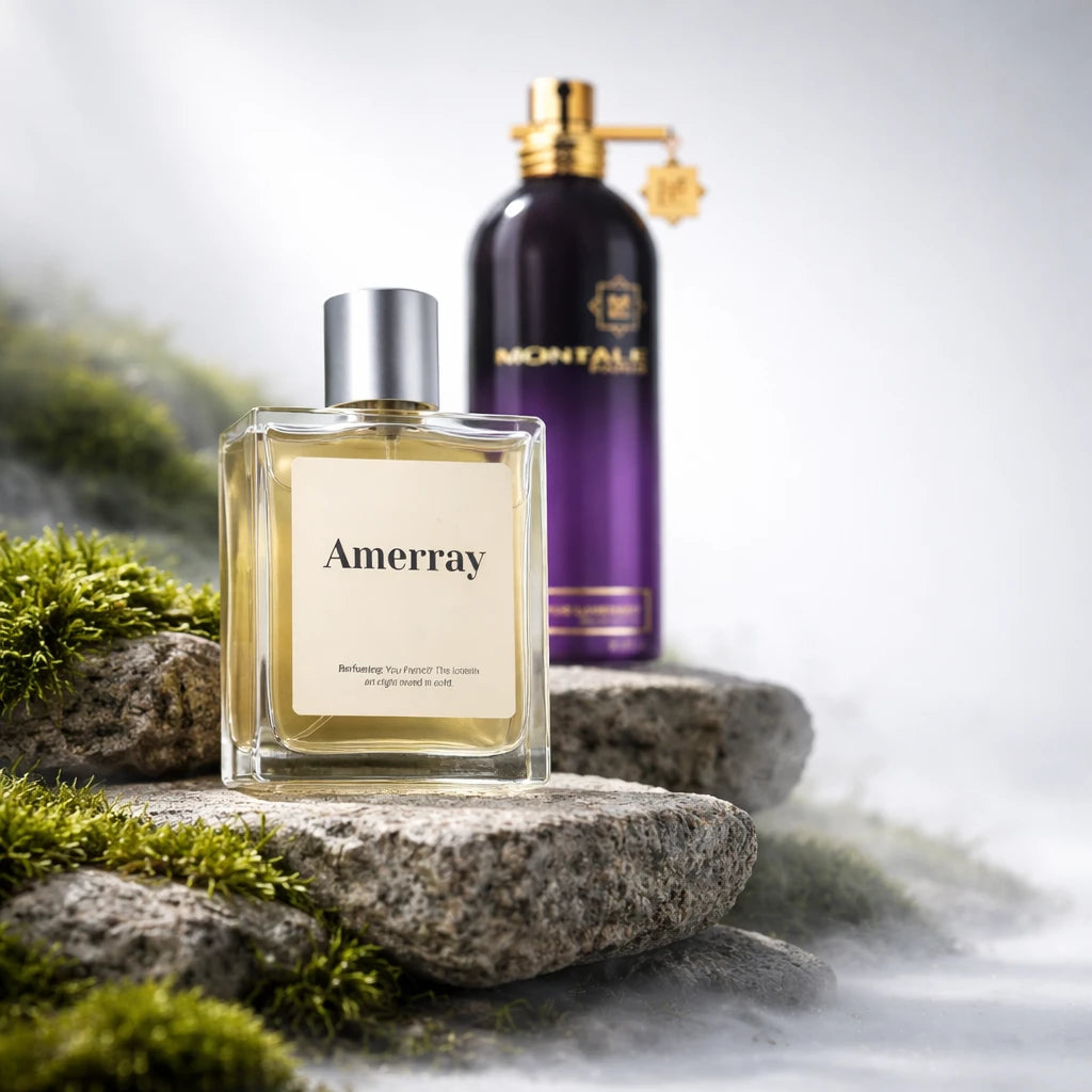 Flacon du parfum inspiré de Aoud Lavender de Montale – Amerray Maroc