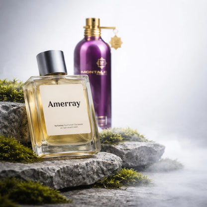 Flacon du parfum inspiré de Aoud Purple Rose de Montale – Amerray Maroc
