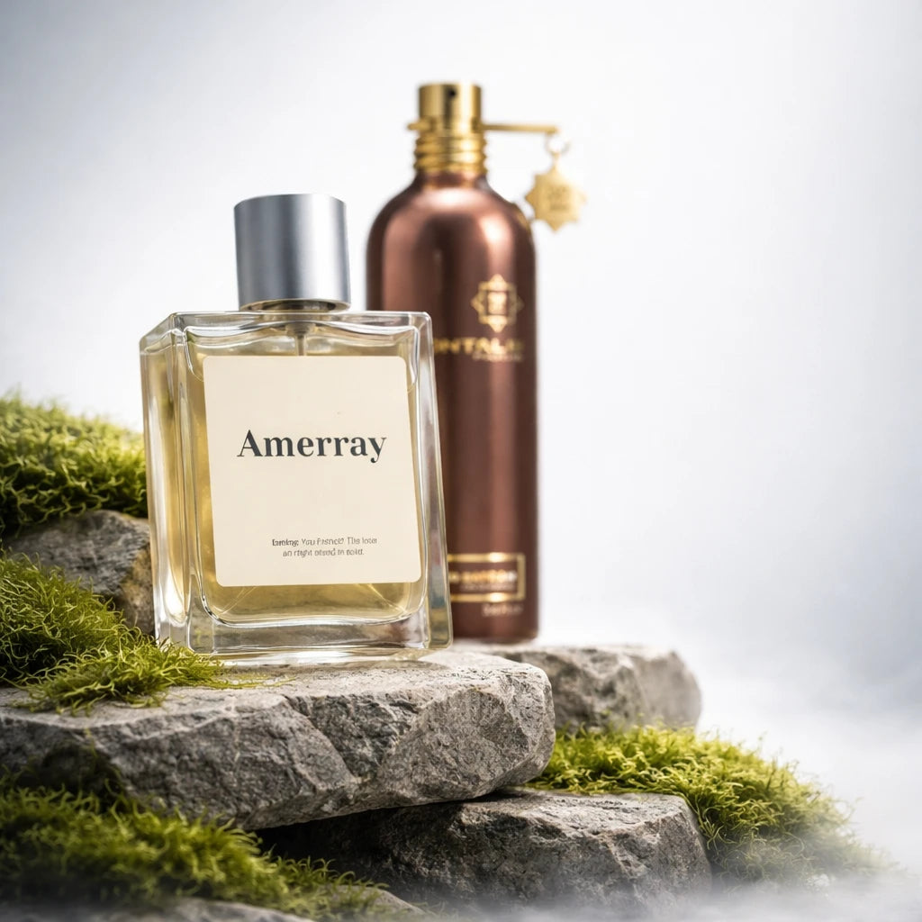 Flacon du parfum inspiré de Aoud Safran de Montale – Amerray Maroc