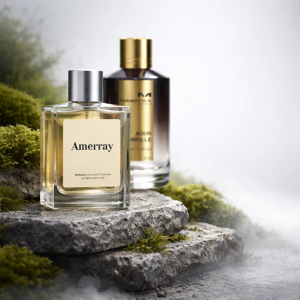 Flacon du parfum inspiré de Aoud Vanille de Mancera – Amerray Maroc