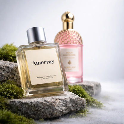 Flacon du parfum inspiré de Aqua Allegoria Perle Florabloom de Guerlain – Amerray Maroc