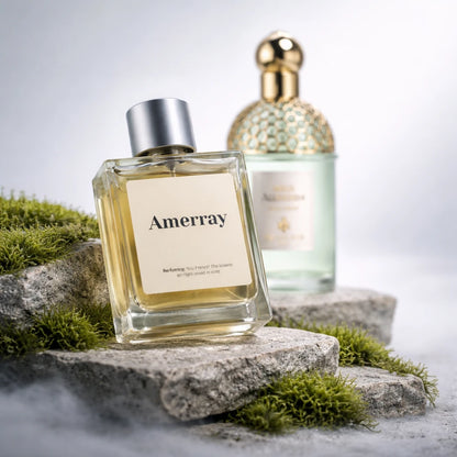 Flacon du parfum inspiré de Aqua Allegoria Rosa Verde de Guerlain – Amerray Maroc