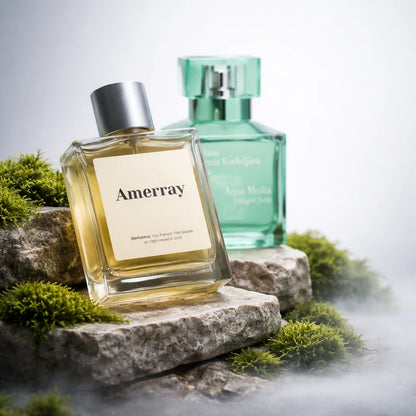 Flacon du parfum AMERRAY Inspired By Aqua Media Cologne Forte, inspiration Maison Francis Kurkdjian - Maroc