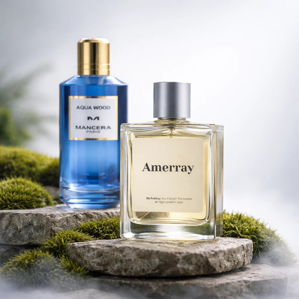 Flacon du parfum inspiré de Aqua Wood de Mancera – Amerray Maroc
