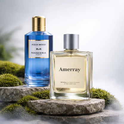 Flacon du parfum inspiré de Aqua Wood de Mancera – Amerray Maroc