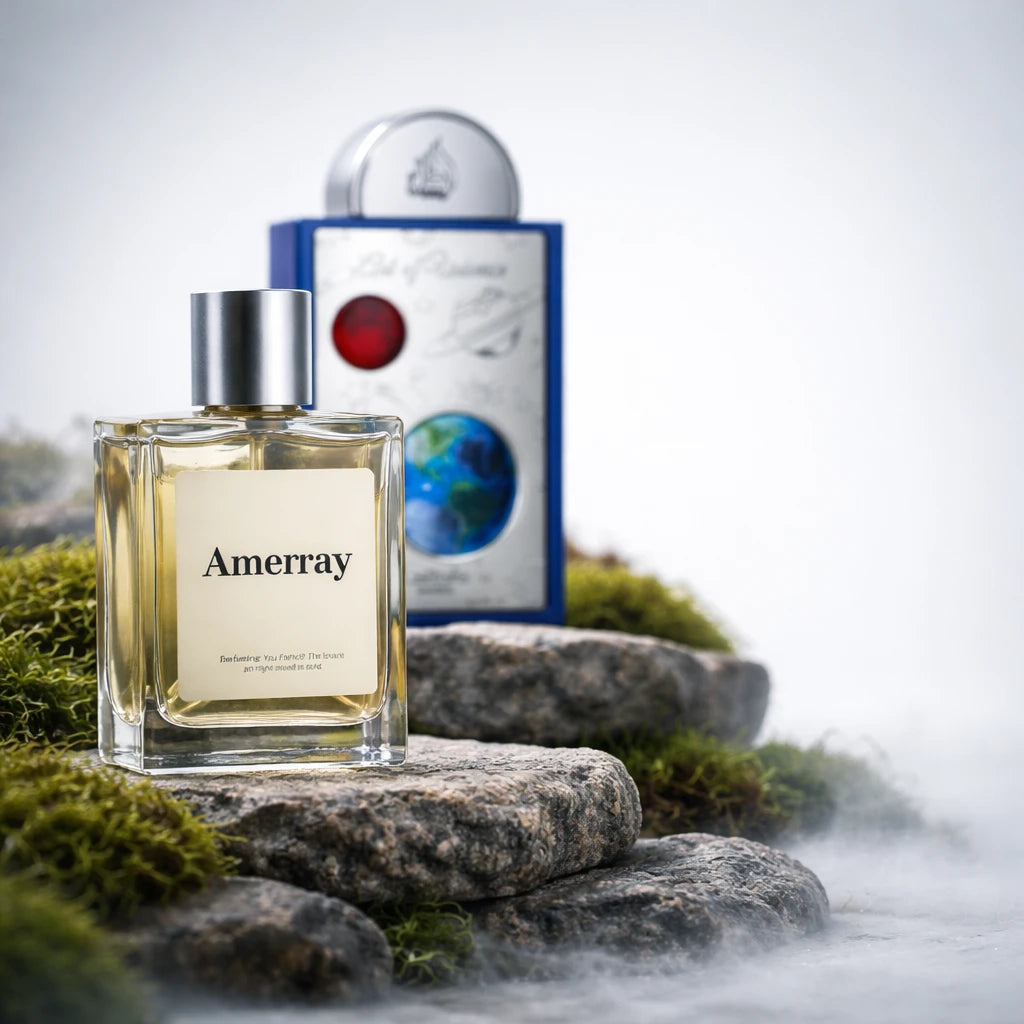 Flacon du parfum AMERRAY Inspired By Art Of Universe, inspiration Lattafa Perfumes - Maroc