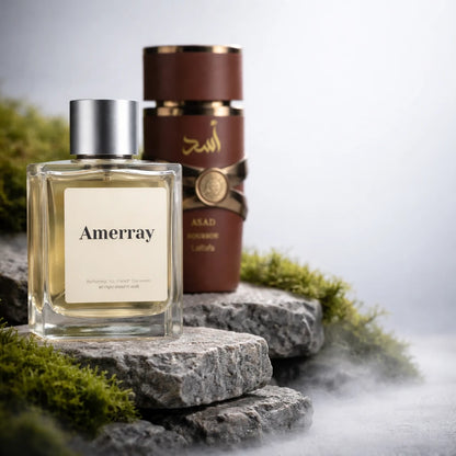 Parfum Inspired By Asad Bourbon de la maison AMERRAY, inspiration Lattafa Perfumes - Maroc